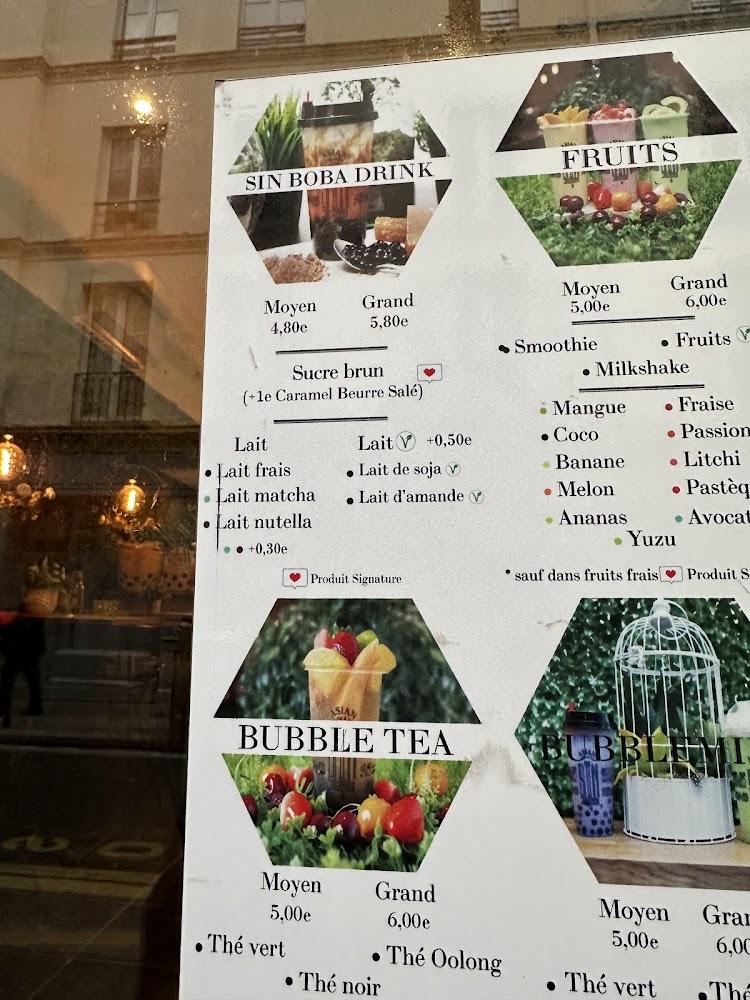 Sin From Heaven (Bubble Tea - Sandwich) - Menu Image 3