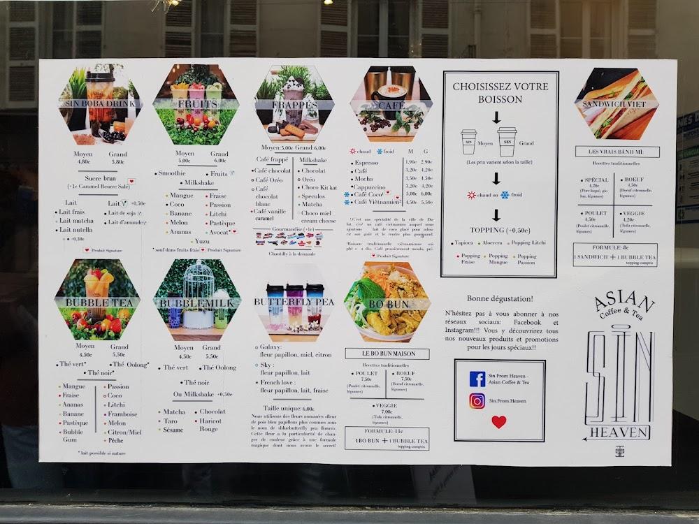 Sin From Heaven (Bubble Tea - Sandwich) - Menu Image 4